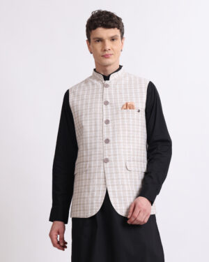 lc683 1 white check waistcoat (copy)