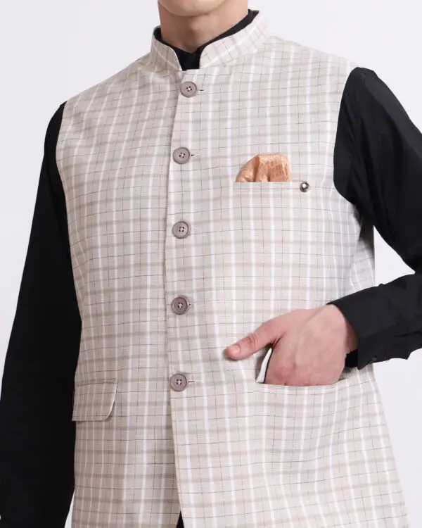 lc683 1 white check waistcoat (copy)