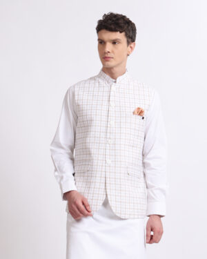 lc683 1 white check waistcoat