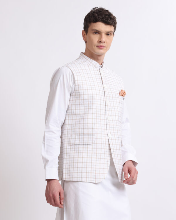 lc683 1 white check waistcoat