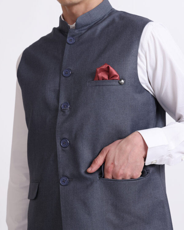 ks111 denim blue waistcoat (copy)