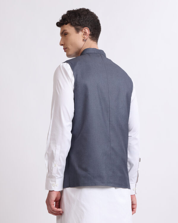 ks123 grey waistcoat